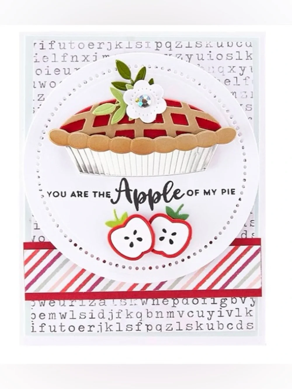 Spellbinders Delicious Decorations Die S3-442 APPLE PIE